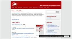 Desktop Screenshot of meccsa.org.uk